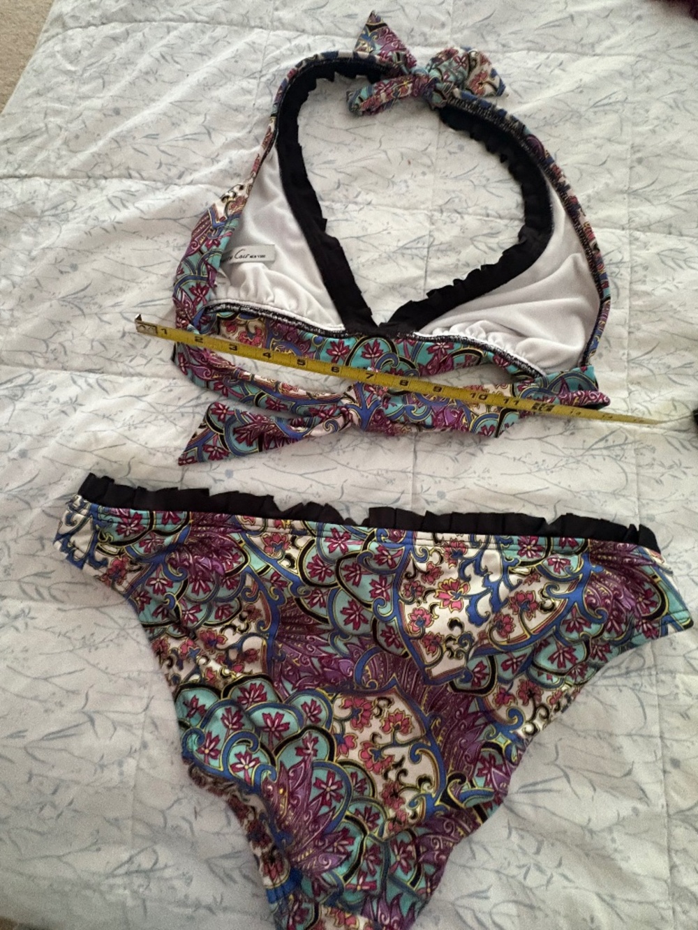 Kenneth Cole Bikini Size L - Picture 4 of 7